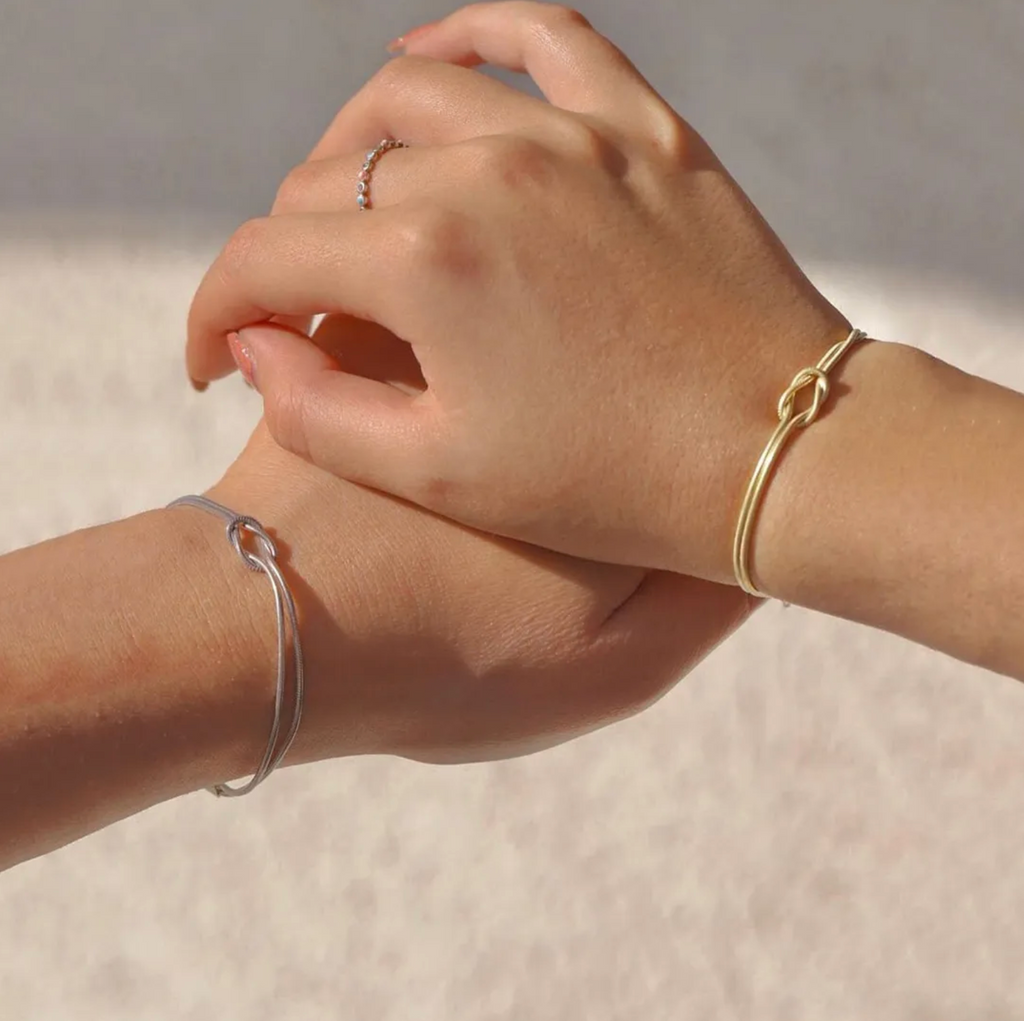 Unbreakable Love Bracelet - infinity button