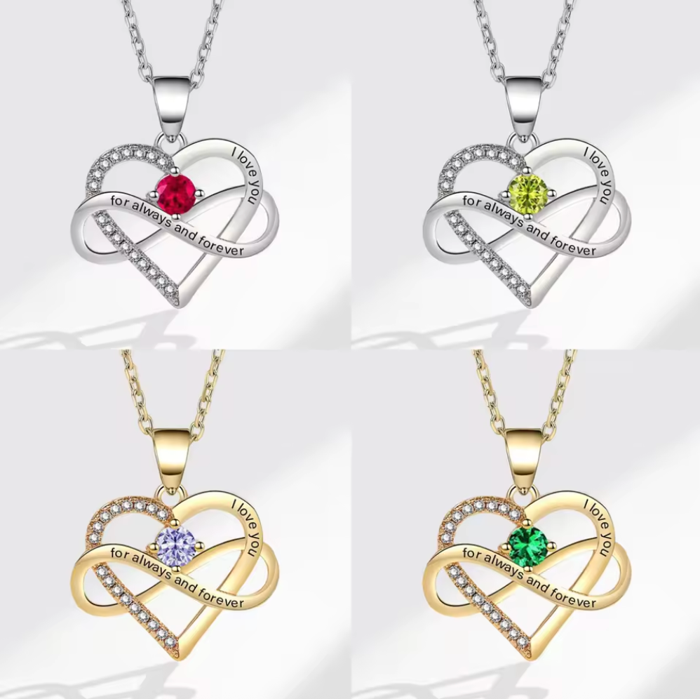 for always and forever - Heart Necklace