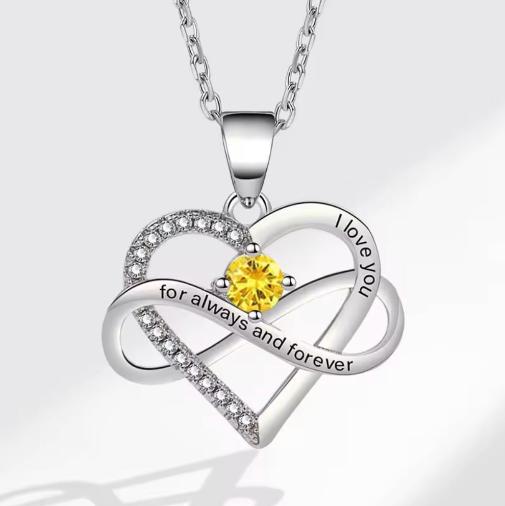 for always and forever - Heart Necklace