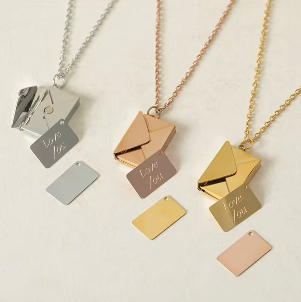 Love Letter Necklace - I Love You